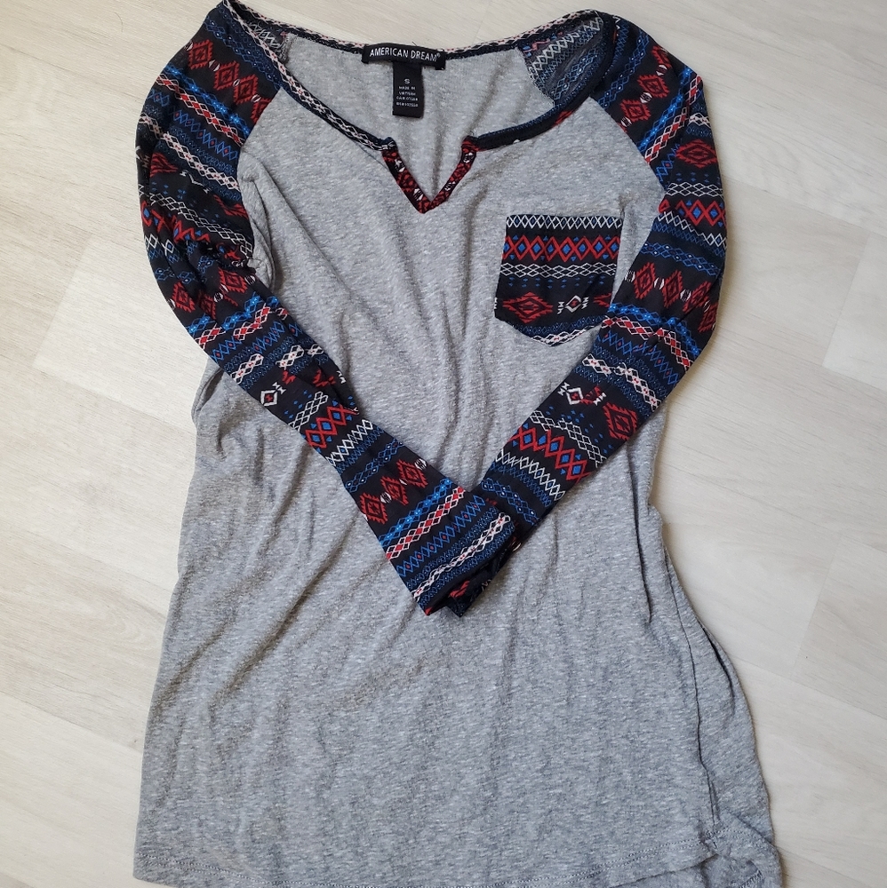 3/4 sleeve shirt